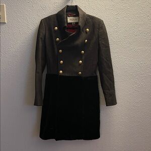 Moloh Wool Dress Coat